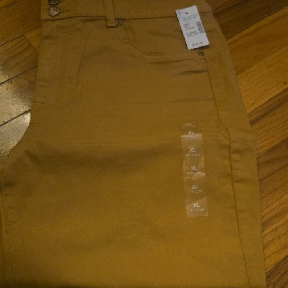Tan Chinos Classic Khaki Pants